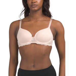 FREYA LINGERIE Natural Beige Full Figure Expression Underwire Demi Plunge Bra